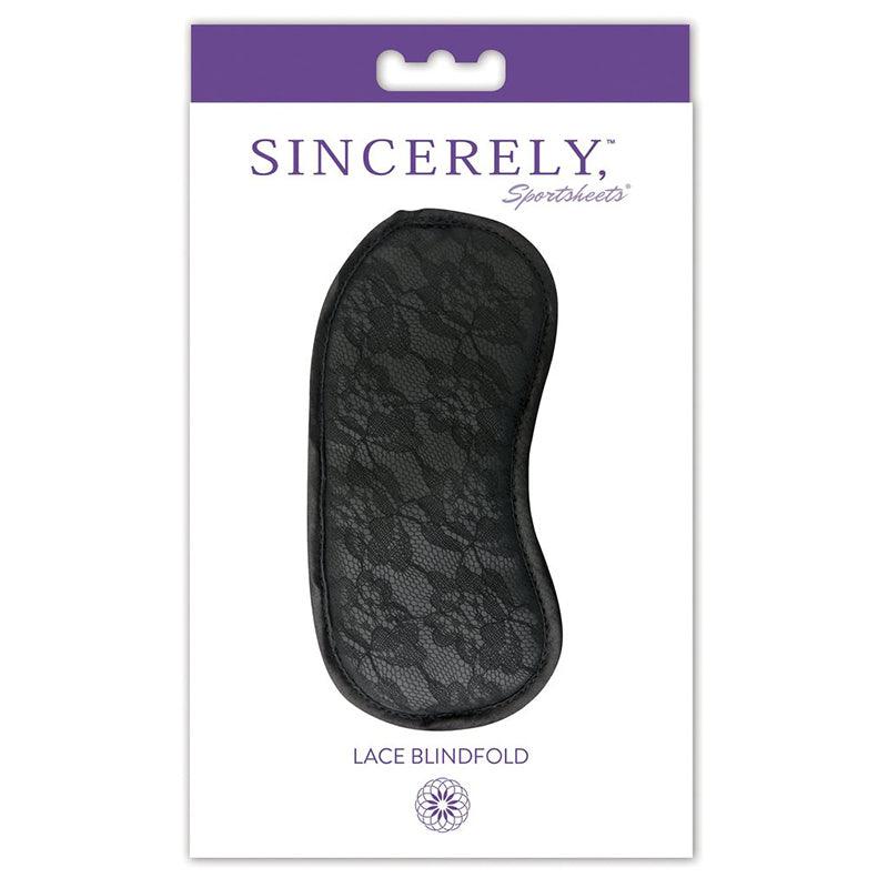 Sincerely, SS Lace Blindfold -