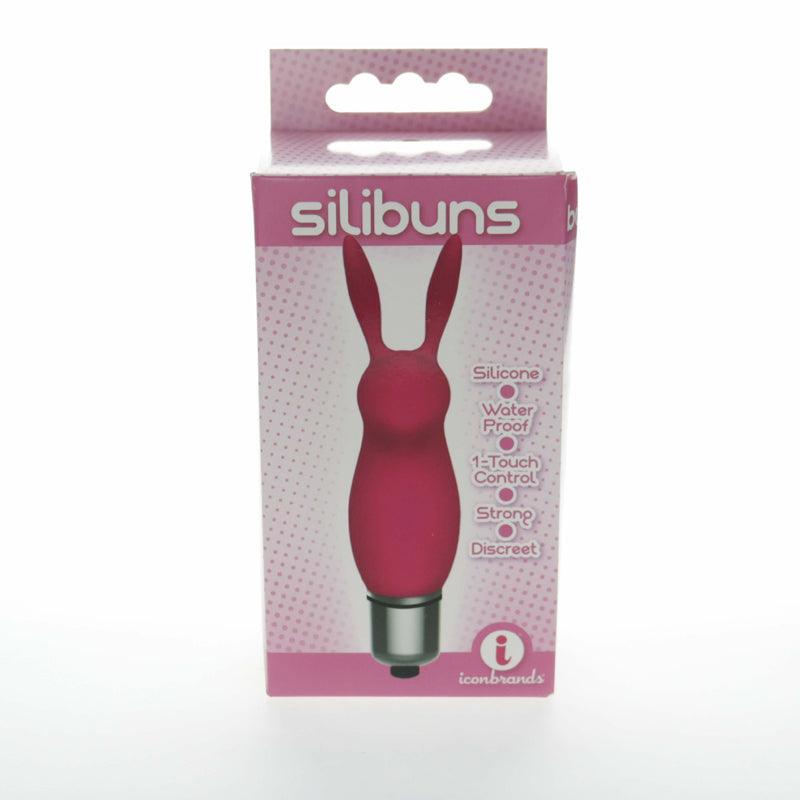 The 9's Silicone Bunny Bullet Pink -