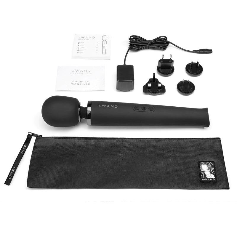 Le Wand Black Rechargeable Massager -