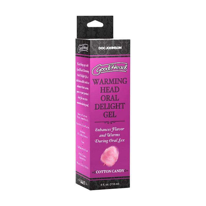 GoodHead Warming OralGel Cot Candy 4floz -