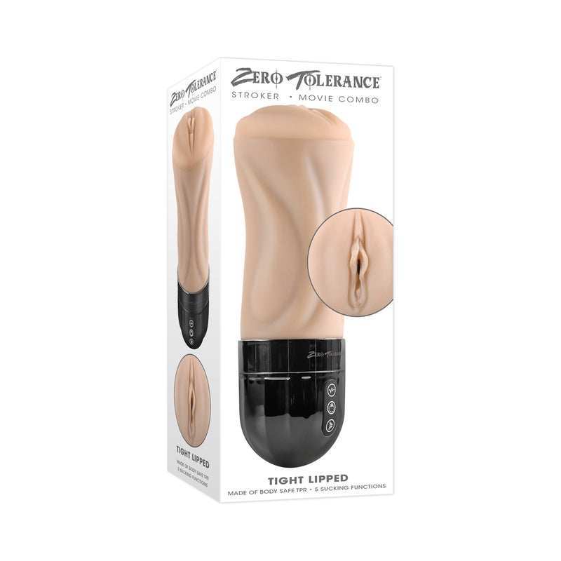 ZT Tight Lipped Recha Stroker w/Suct Lig -