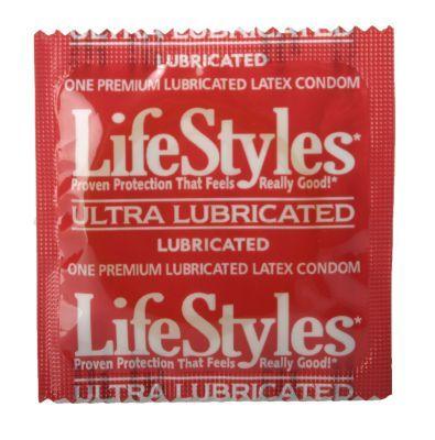 Lifestyles Ultra-Lubricated Condoms- 100 pack -