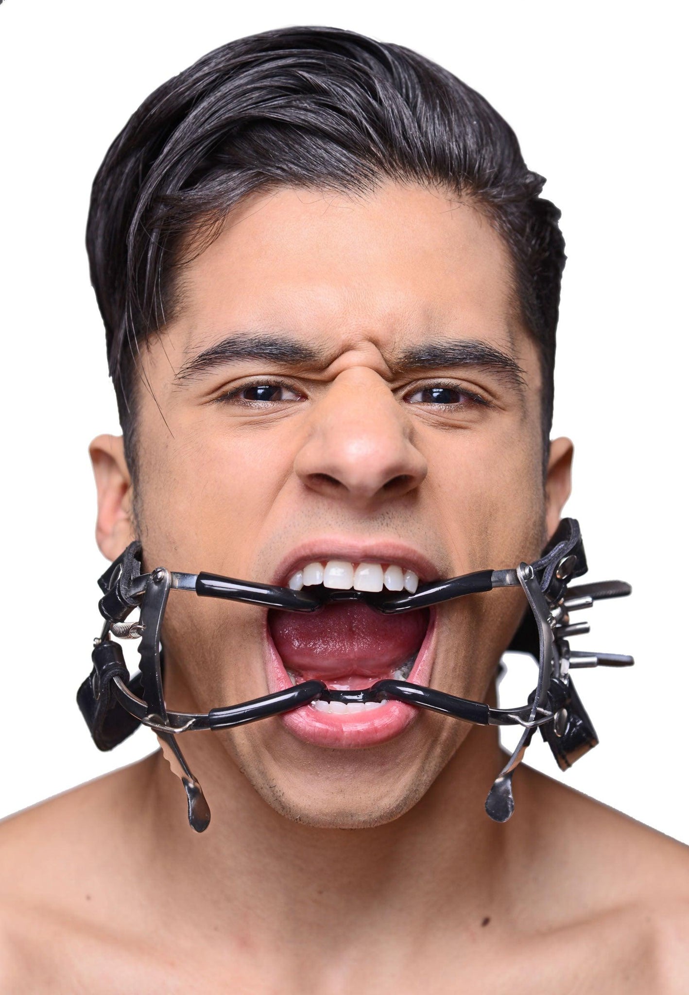Ratchet Style Jennings Mouth Gag with Strap -