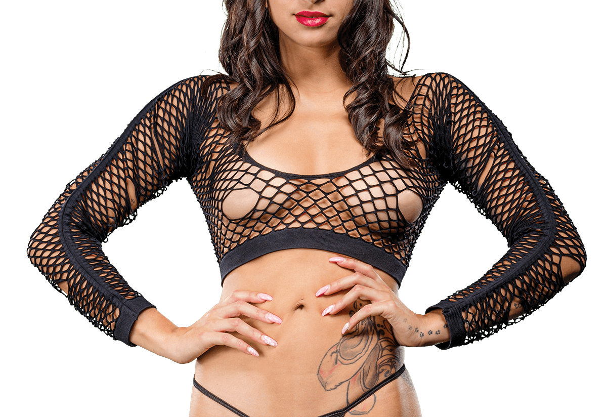 Naughty girl black sexy legging o/s (net) -