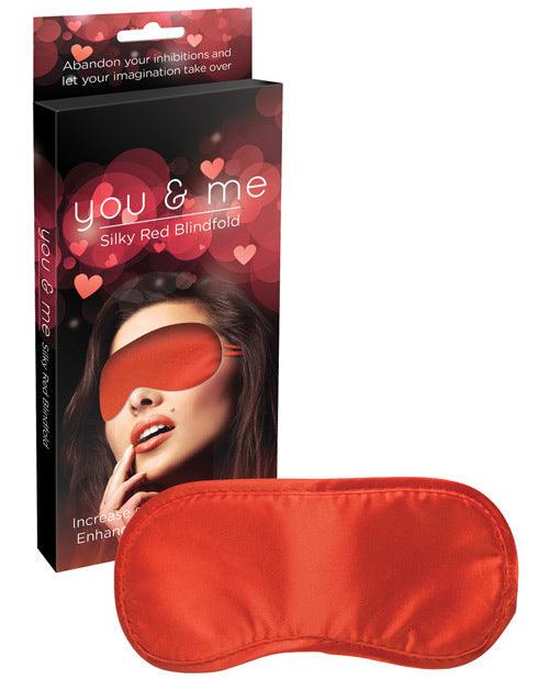 You & Me Silky Red Blindfold -