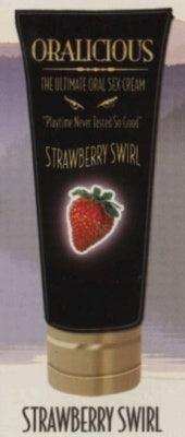 Oralicious Oral Sex Cream Strawberry 2oz -