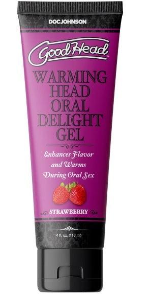 Goodhead warming oral delight strawberry (bulk) -