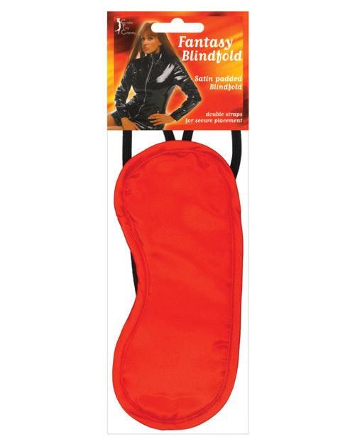 Erotic Toy Company Satin Fantasy Blindfold - Red -