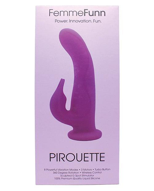 Femme Funn Pirouette - Purple - Lust Rich 