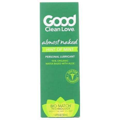 Good clean love almost naked hint of mint lube 1.69oz (net) -