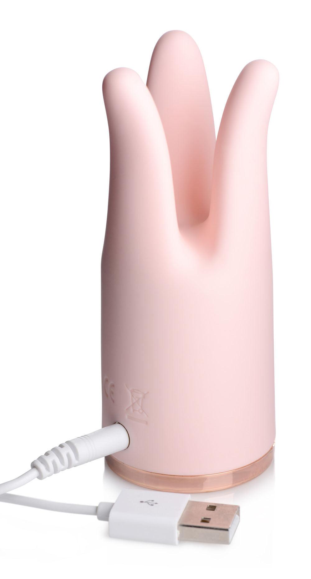 Vibrassage Twirl 10x Vibrating Clit Teaser - Pink -