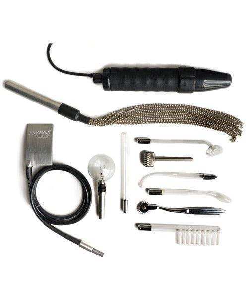 KinkLab Agent Noir Electro Erotic Neon Wand Kit -