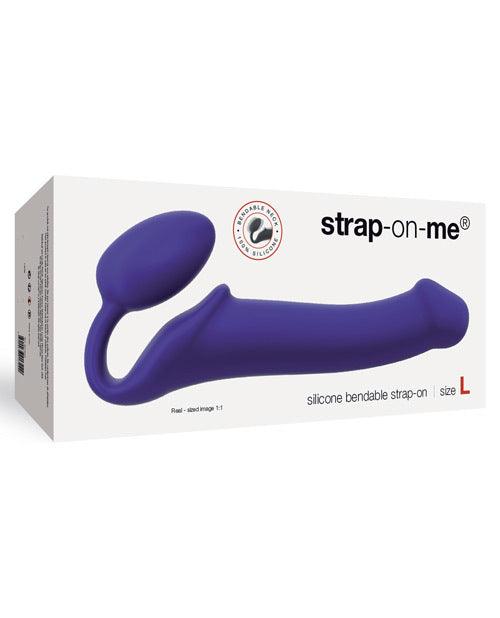 Strap On Me Silicone Bendable Strapless Strap On Large - Purple -