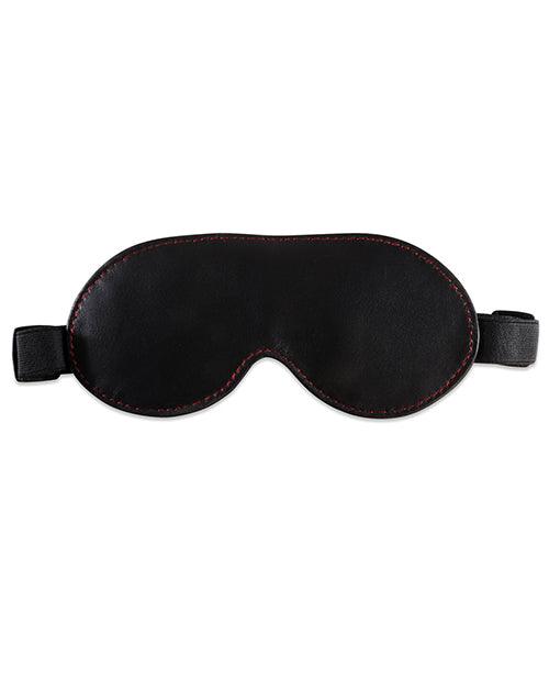 Sultra Leather Blindfold - Black -