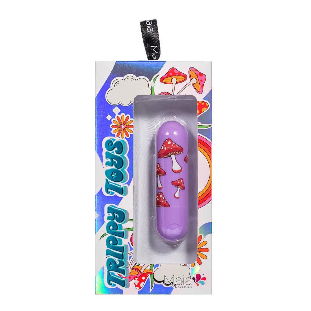 Jessie Trippy Rechargeable Super Charged Mini Bullet - Purple -