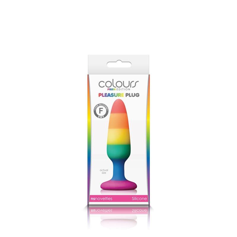 Colours - Pride Edition - Pleasure Plug - Medium - Rainbow -