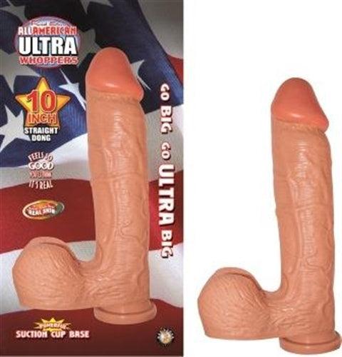 All American Ultra Whoppers - 10 in Straight Dong -Flesh -