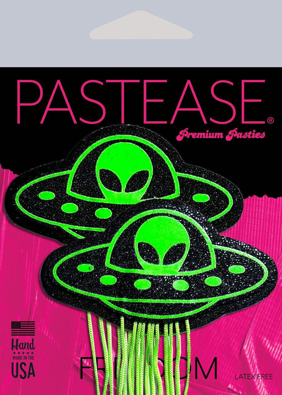 Pastease ufo alien tassels glow in the dark -