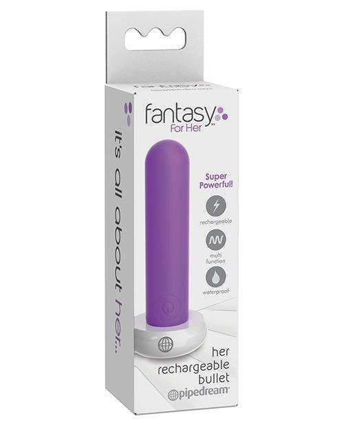 Fantasy for Her Rechargable Bullet - Purple -