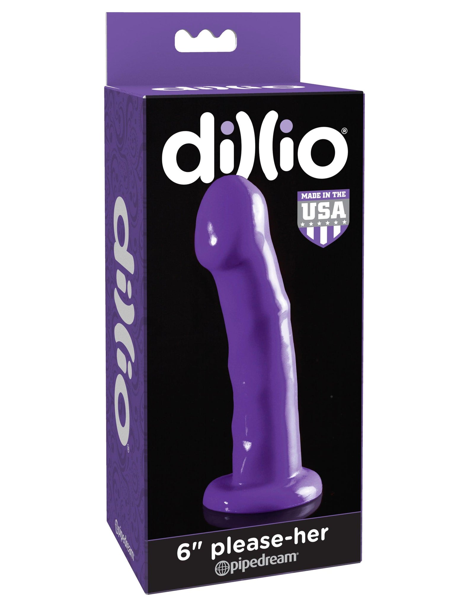 Dillio Purple - 6 Inch Please Her -