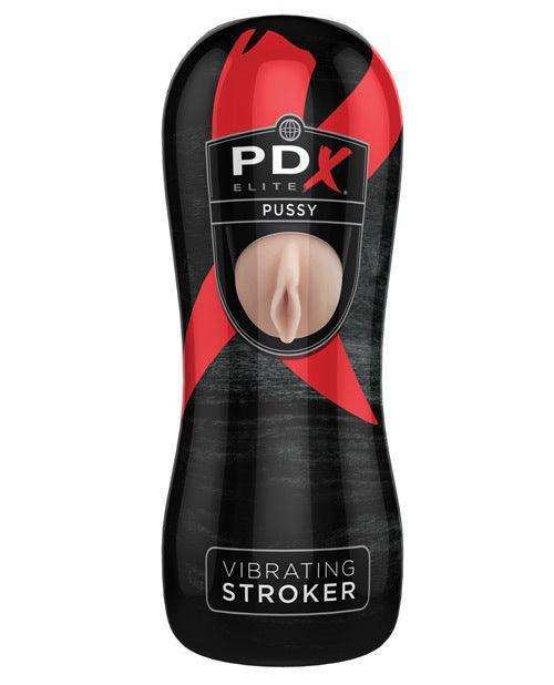 PDX Elite Vibrating Stroker - Pussy -