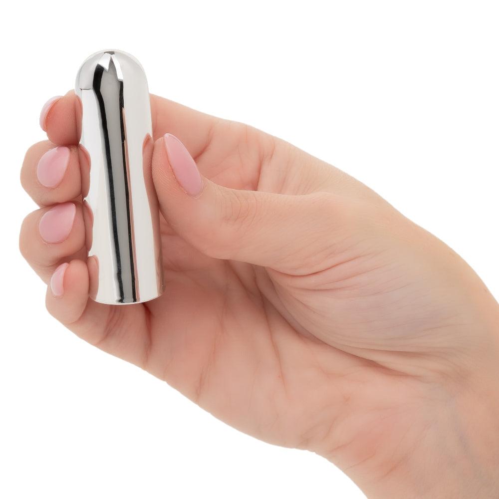 10 Function Rechargeable Bullet - Silver -