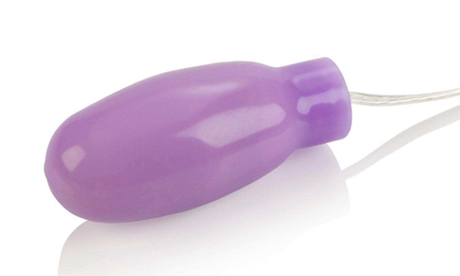 Silicone Slims Vibrating Smooth Bullet - Purple -