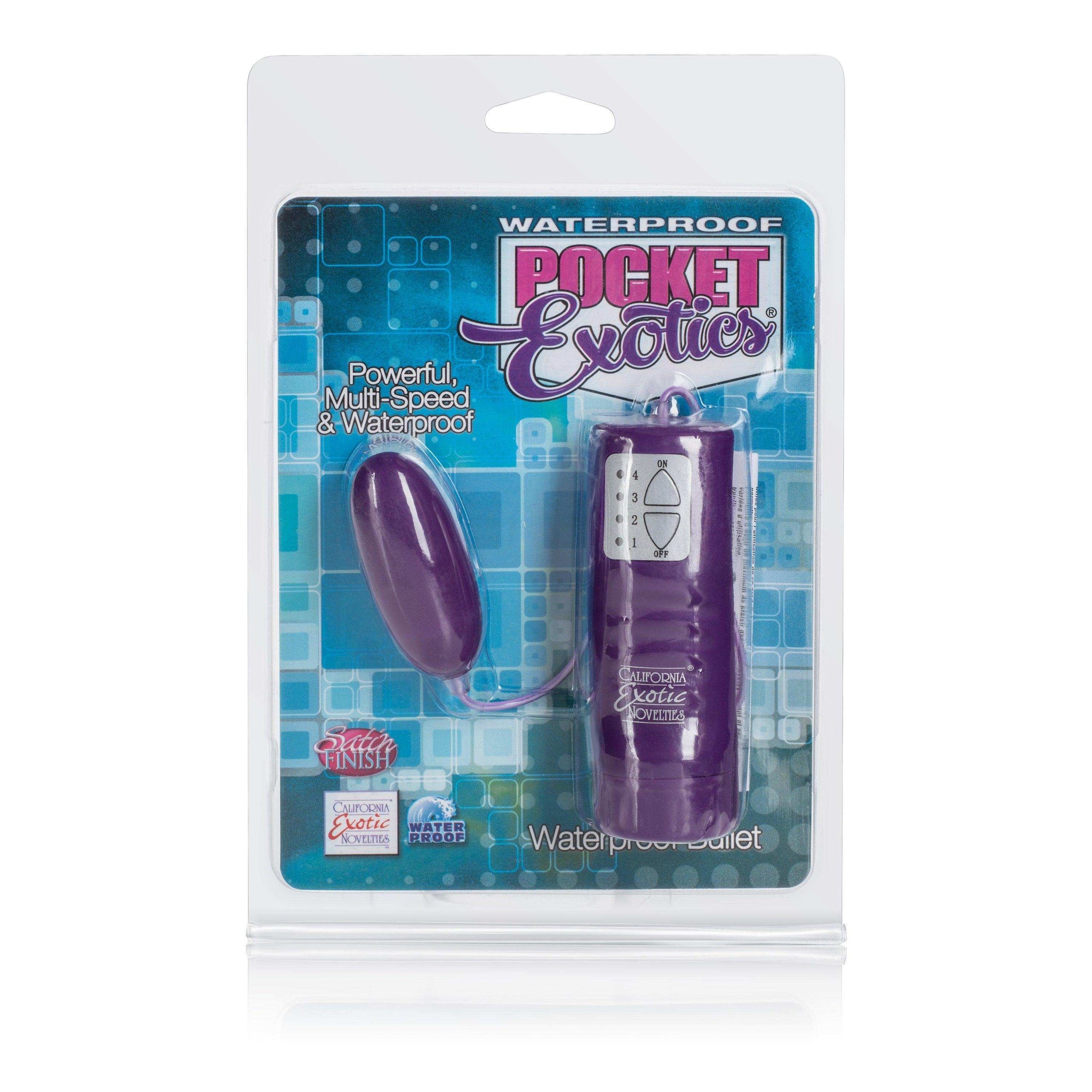 Waterproof Pocket Exotics Waterproof Bullet - Purple -