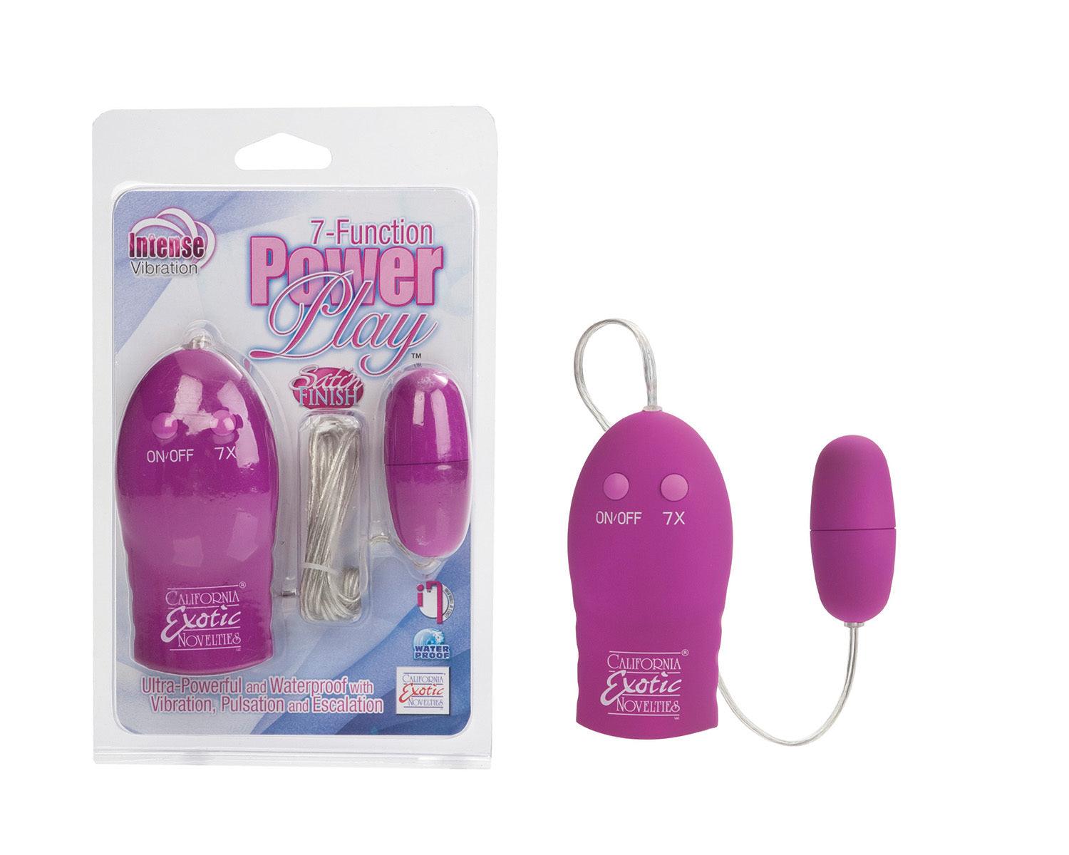 7-Function Power Play Bullet - Pink -