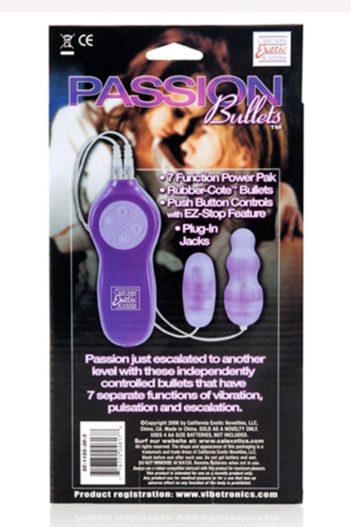Passion Bullets Bullet and Multi Probe Bullet - Purple -