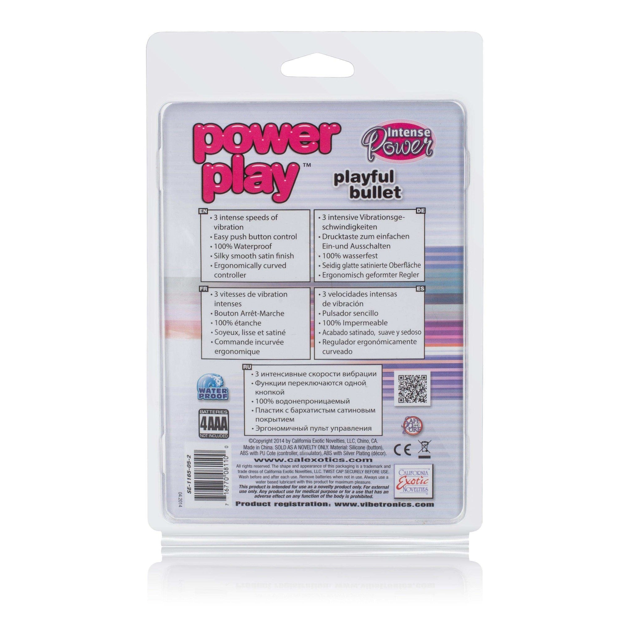 Power Play Playful Bullet - Pink -