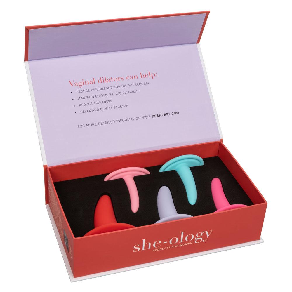 She-Ology 5-Piece Wearable Vaginal Dilator Set -