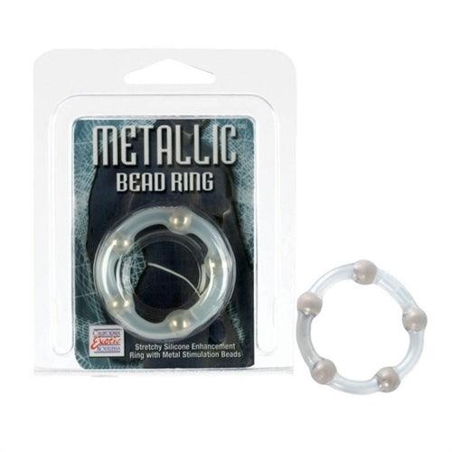 Metallic Bead Ring -