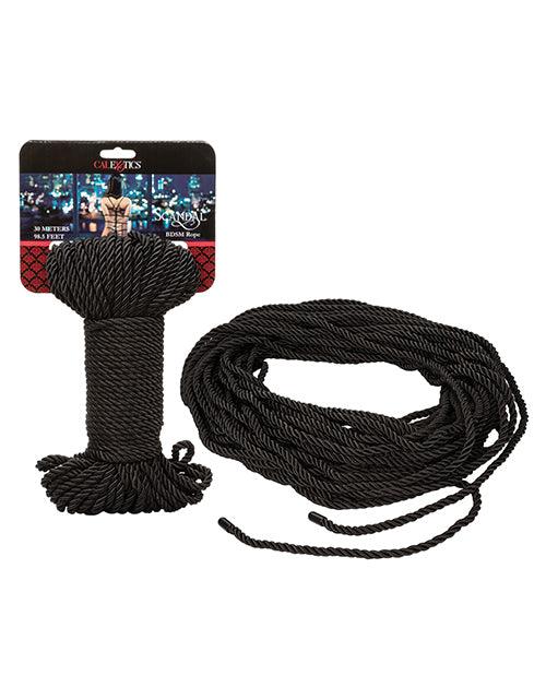 Scandal BDSM Rope - 30m Black -