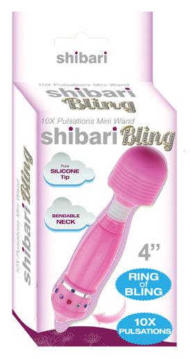 Shibari sexy! bling bling mini wand pink -