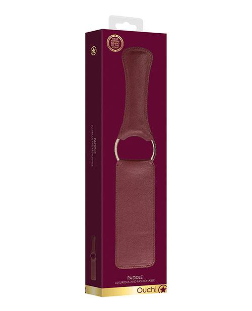 Shots Ouch Halo Paddle - Burgundy -