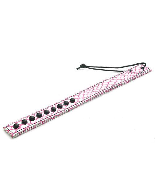 Spartacus Faux Leather Paddle - Pink -